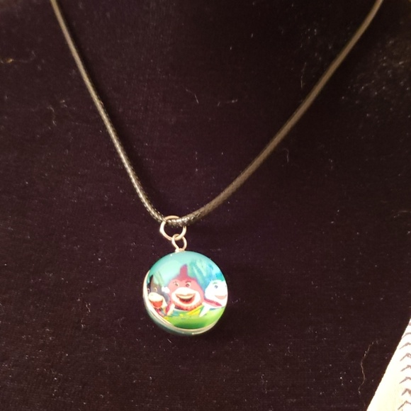 Jewelry - 🦈Baby Shark Dble Sided Globe Necklace